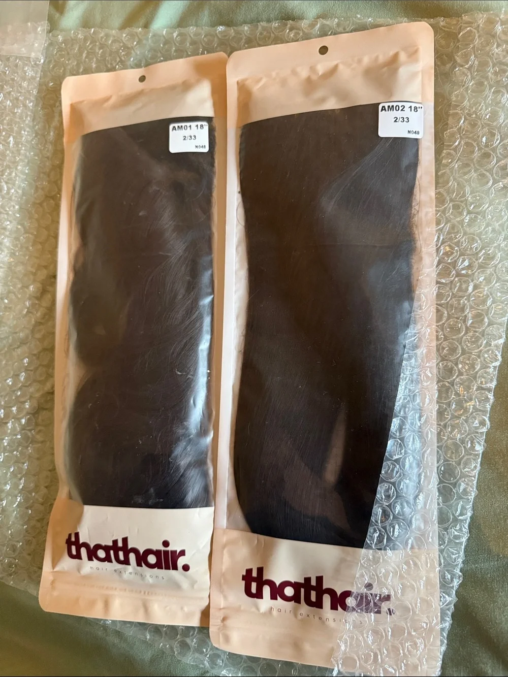 Thathair Halo Hair Extensions – 2-Pack